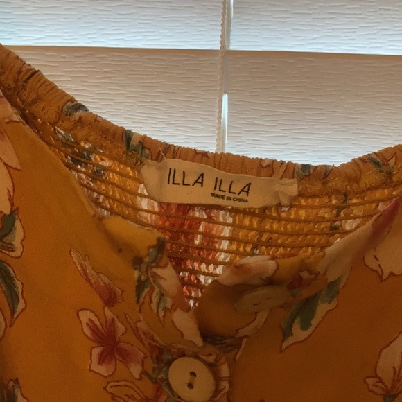 Super Cute Flowery Sleeless Size M - Picture 3 of 4